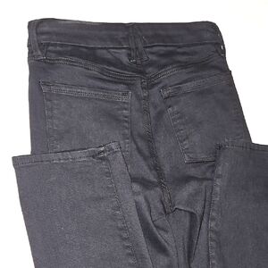 Good American Pull On Straight Black Jean